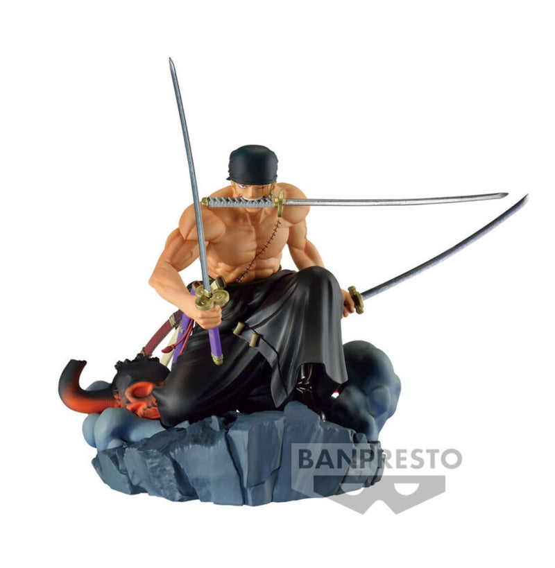 One Piece - Roronoa Zoro - Dioramatic The Brush Ver. Figur (Banpresto)