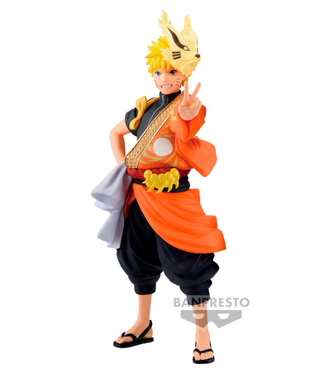 Naruto Shippuden - Naruto Uzumaki - 20th Anniversary Costume Figure (Banpresto)