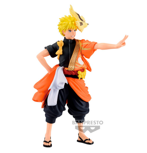Naruto Shippuden - Naruto Uzumaki - 20th Anniversary Costume Figure (Banpresto)