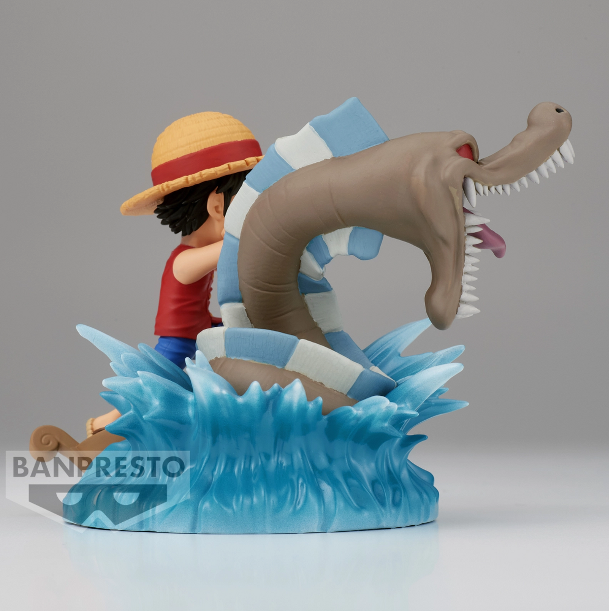 One Piece - Monkey D. Luffy vs Local Sea Monster - WCF Log Stories Figure (Banpresto)