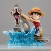One Piece - Monkey D. Ruffy vs Local Sea Monster - WCF Log Stories Figur (Banpresto)