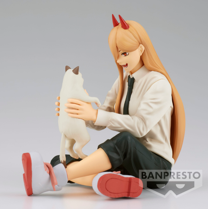 Chainsaw Man - Power & Meowy (Nyako) - Break Time Figure (Banpresto)