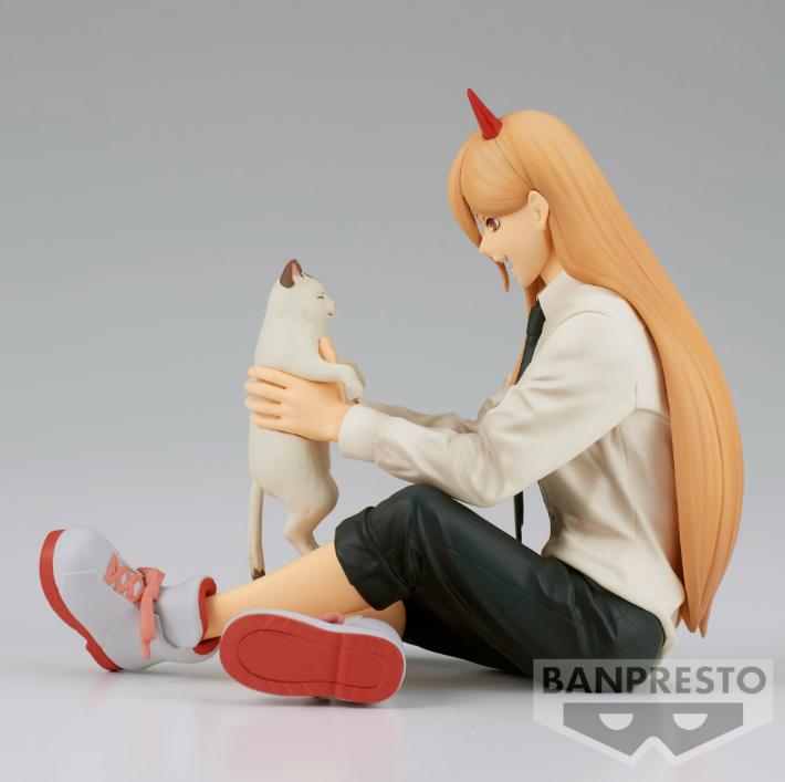 Chainsaw Man - Power & Meowy (Nyako) - Break Time Figure (Banpresto)