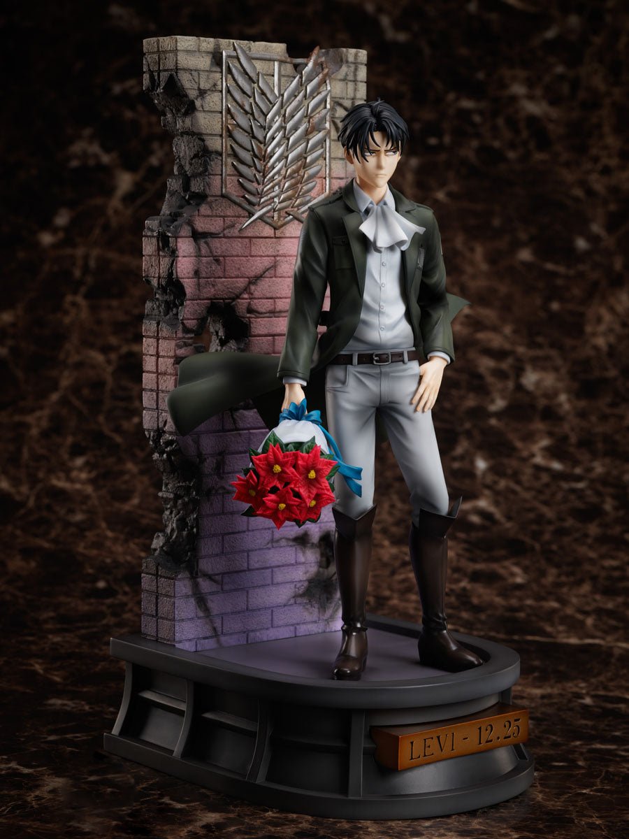 Stagione finale di Attack on Titan - Levi Ackerman - compleanno figura (Furyu)