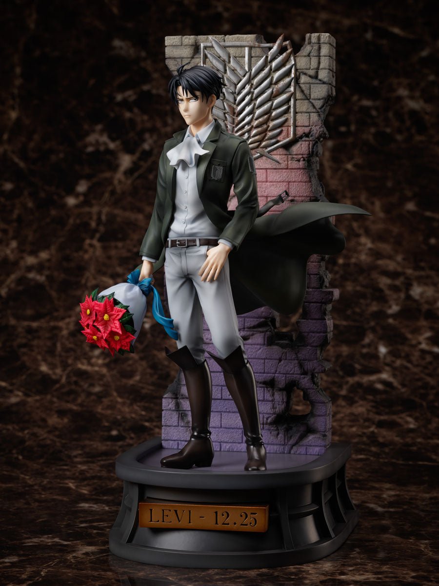 Stagione finale di Attack on Titan - Levi Ackerman - compleanno figura (Furyu)