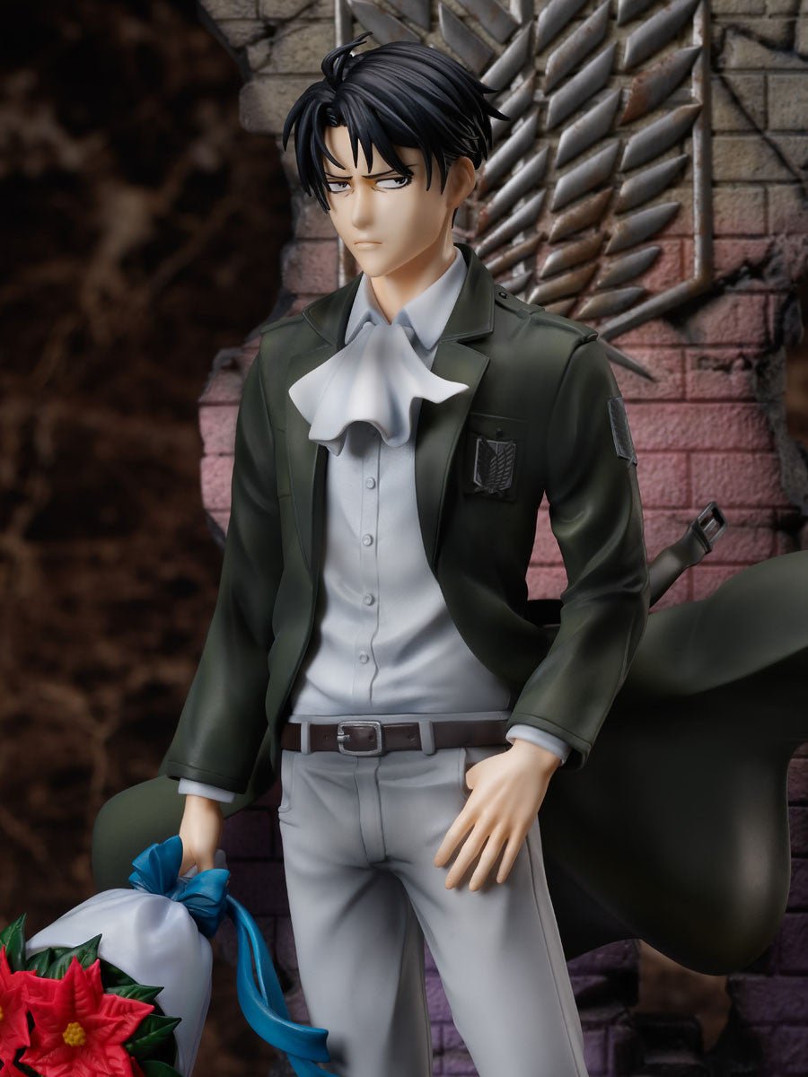 Stagione finale di Attack on Titan - Levi Ackerman - compleanno figura (Furyu)