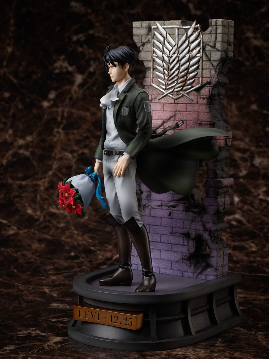 Stagione finale di Attack on Titan - Levi Ackerman - compleanno figura (Furyu)