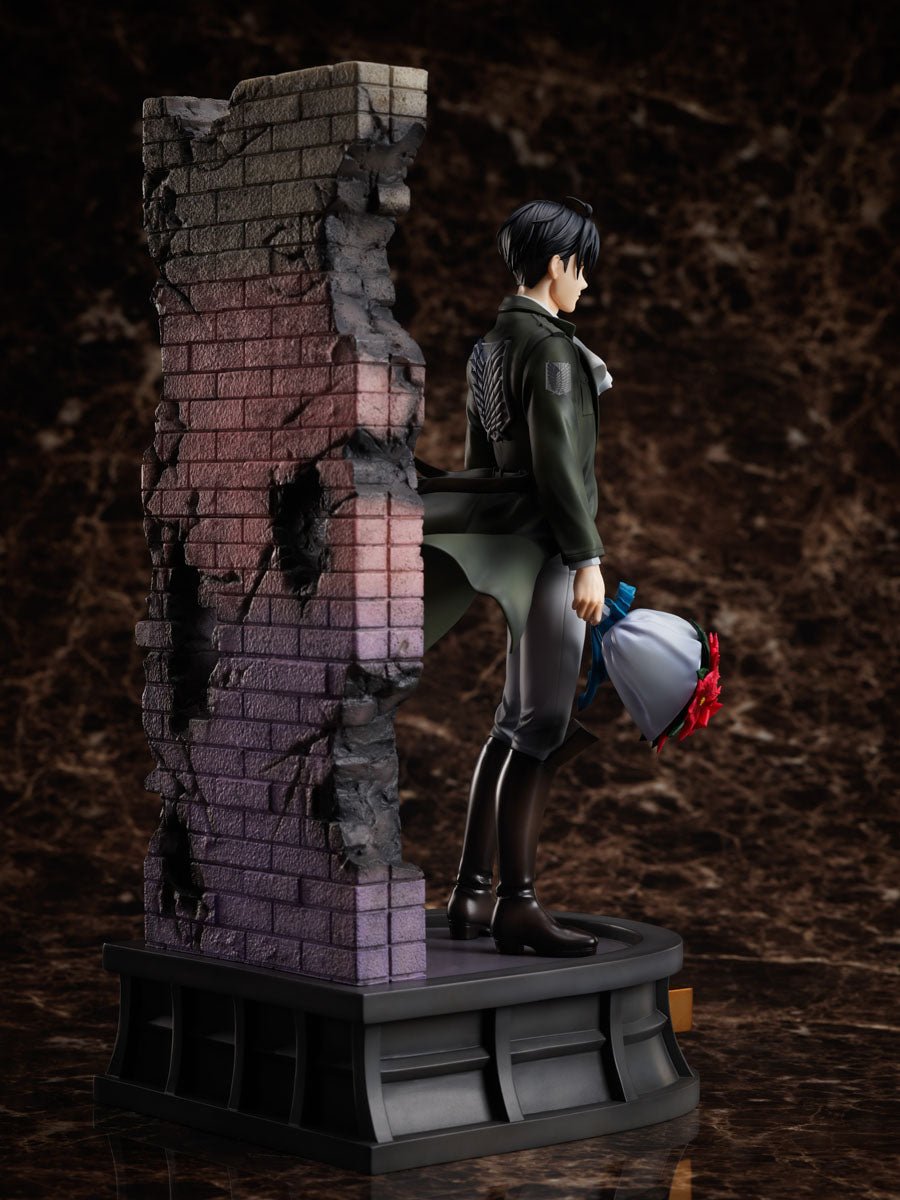 Stagione finale di Attack on Titan - Levi Ackerman - compleanno figura (Furyu)