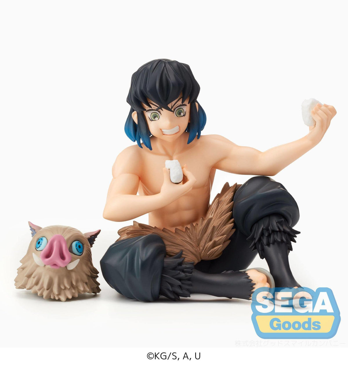 Demon Slayer: Kimetsu no Yaiba - Inosuke Hashibira - PM Perching Figur (SEGA) | fictionary world