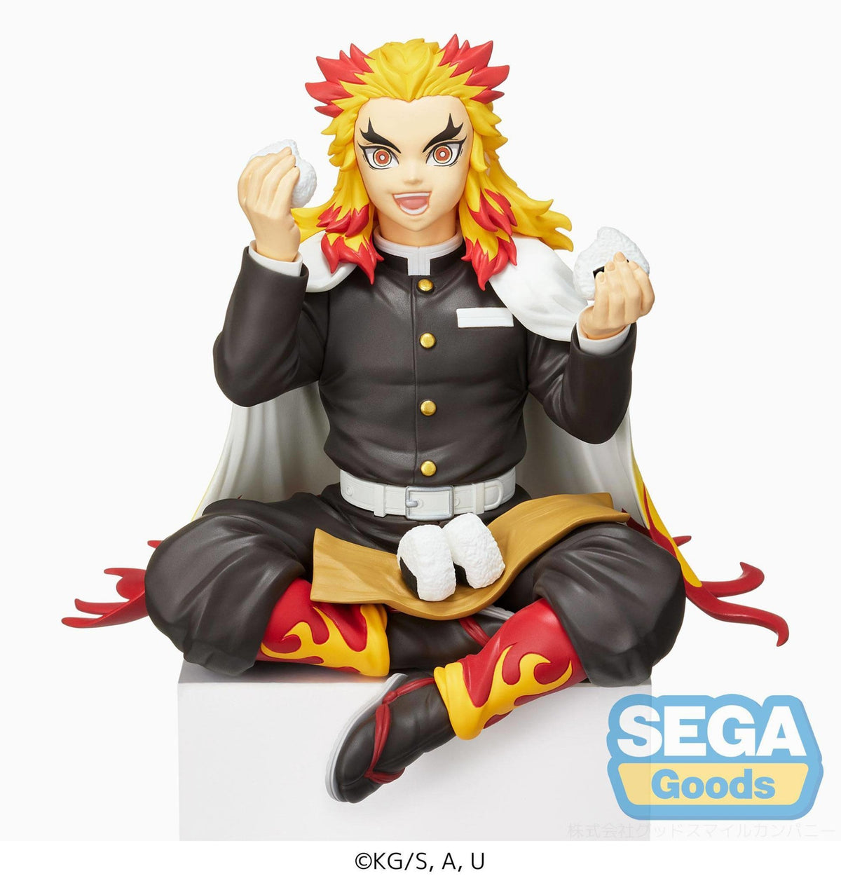 Uccisore di demoni Kimetsu no Yaiba - Kyojuro Rengoku - PM Perching figura (SEGA)