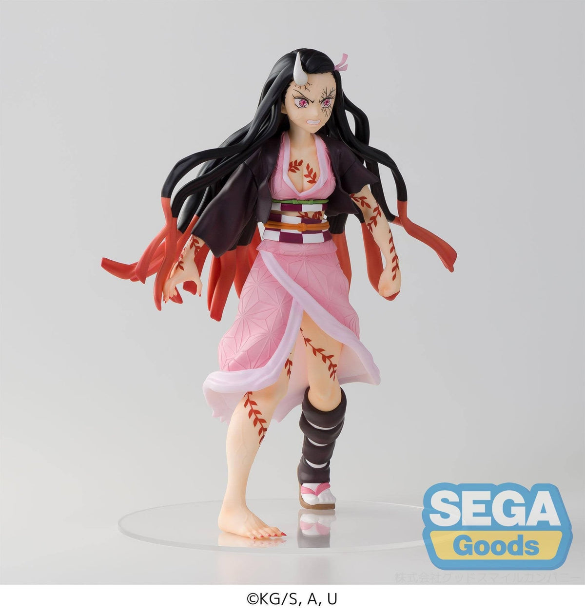 Demon Slayer Kimetsu no Yaiba - Nezuko Kamado - Figurizm Demon Form Advancing Ver. figuur (SEGA)