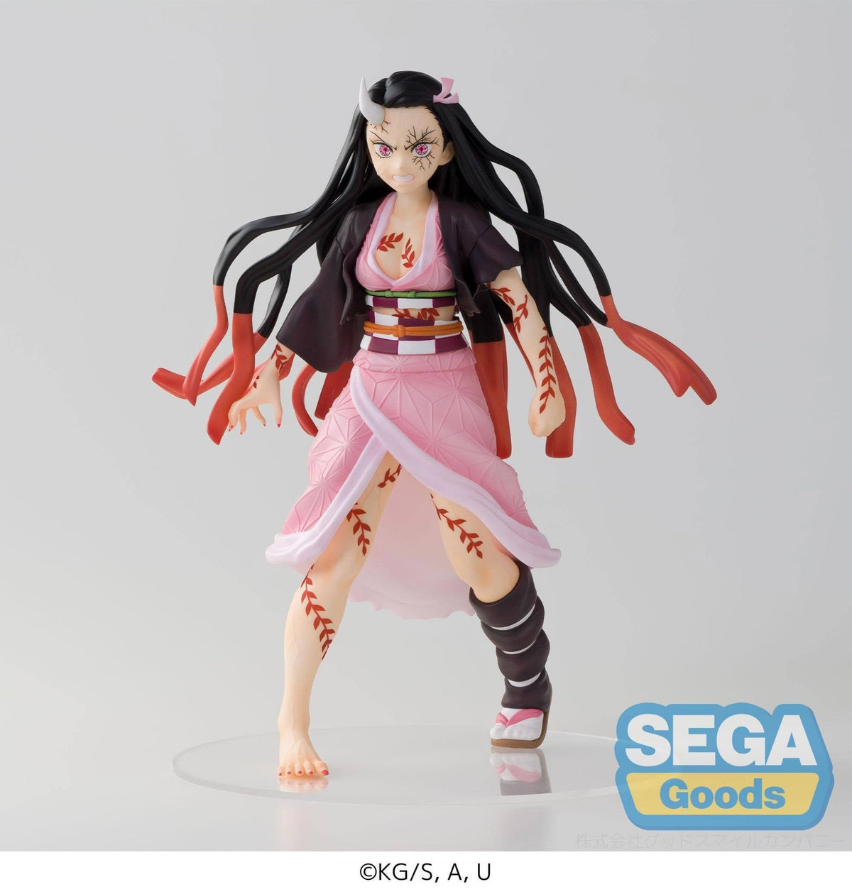 Demon Slayer Kimetsu no Yaiba - Nezuko Kamado - Figurizm Demon Form Advancing Ver. figura (SEGA)