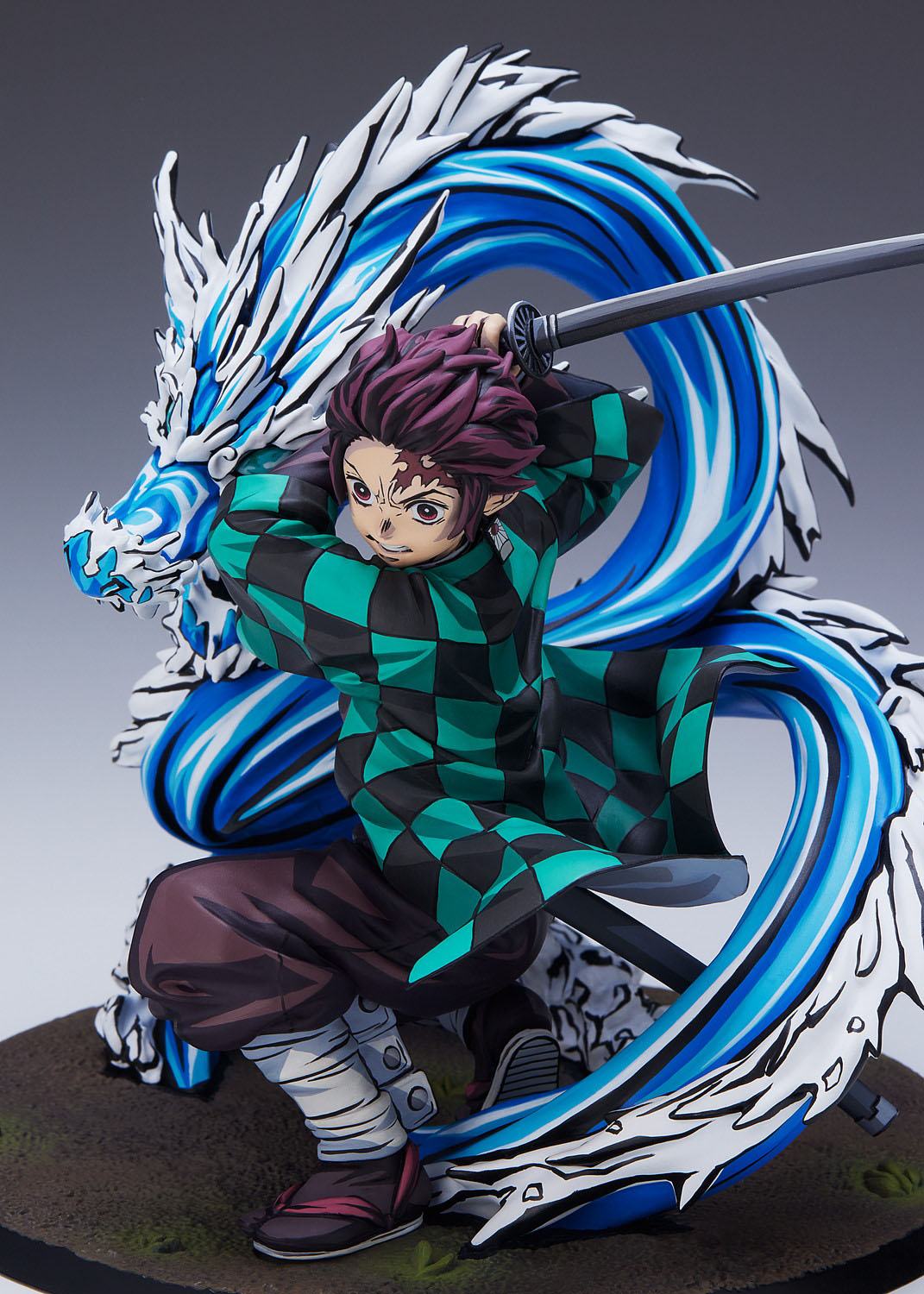 Ammazzademoni Kimetsu no Yaiba - Tanjiro Kamado - Vernice concentrazione totale. figura (Aniplex)