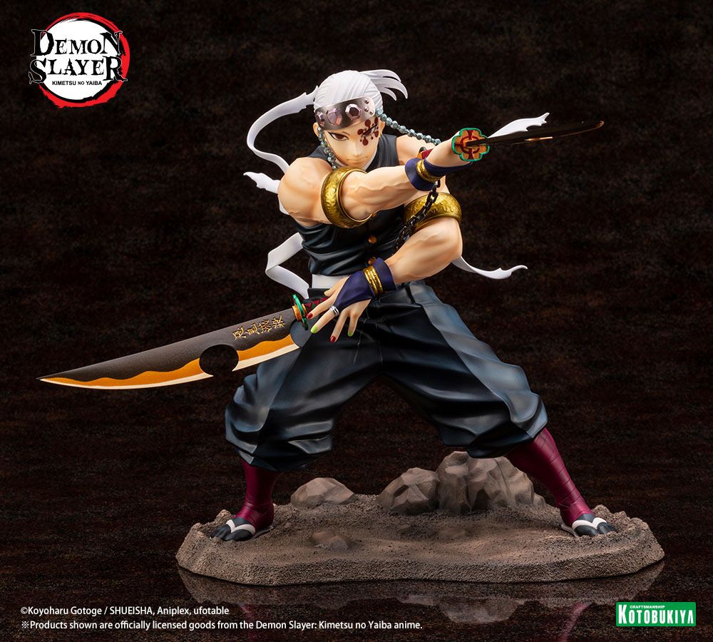 Ammazzademoni: Kimetsu no Yaiba - Tengen Uzui - Edizione Bonus ARTFXJ figura (Kotobukiya)