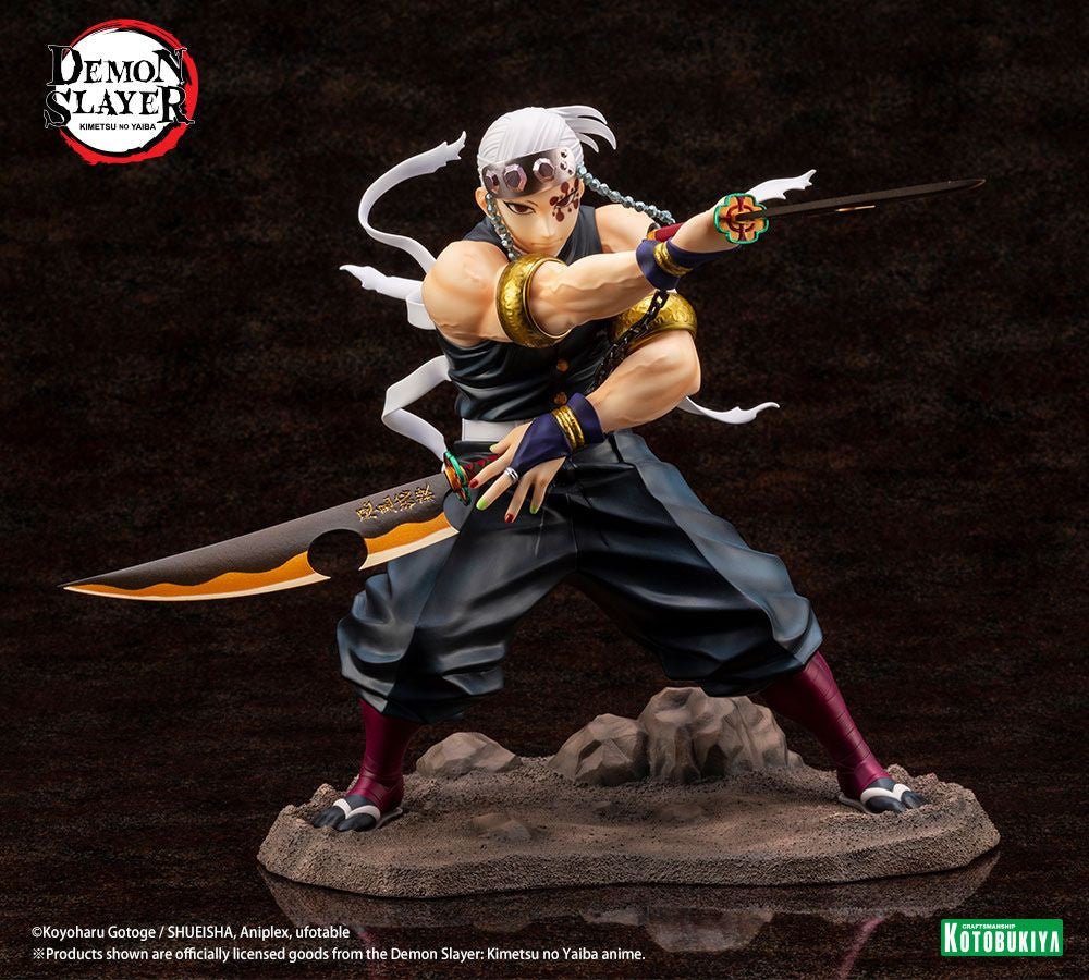 Demon Slayer: Kimetsu no Yaiba - Tengen Uzui - ARTFXJ Bonus Edition Figur (Kotobukiya)