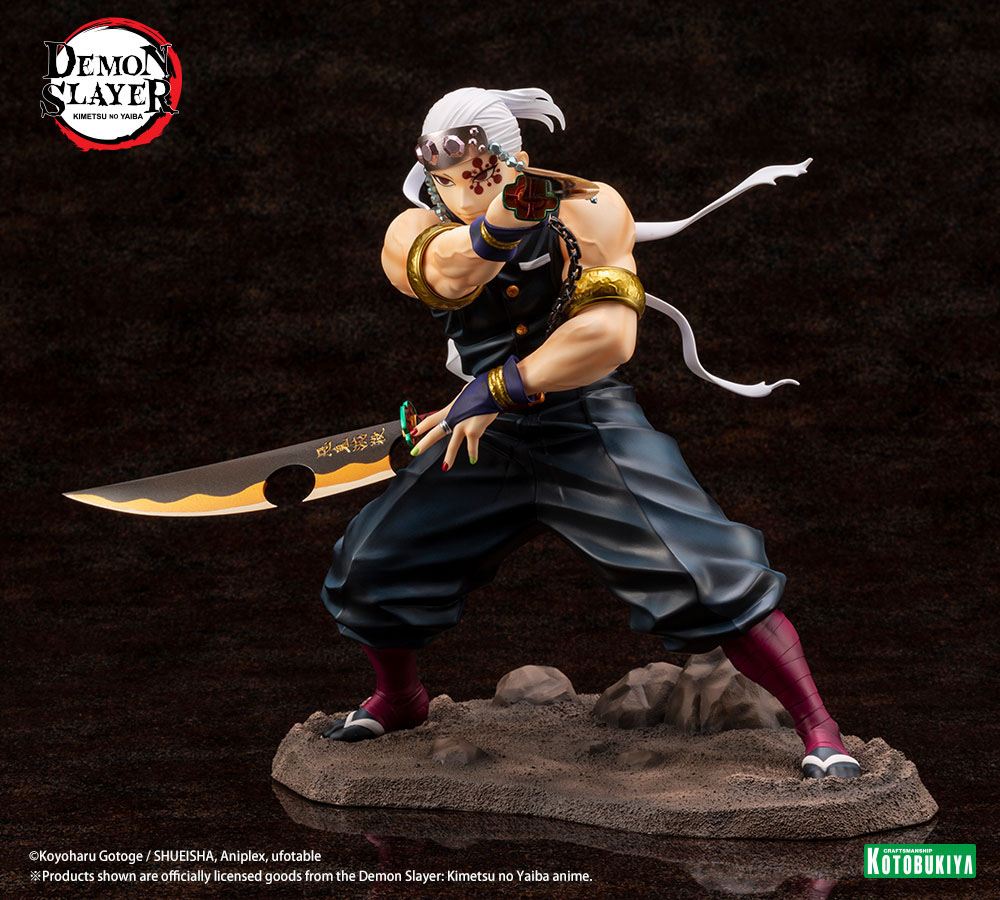 Demon Slayer: Kimetsu no Yaiba - Tengen Uzui - ARTFXJ Bonus Edition Figure (Kotobukiya)