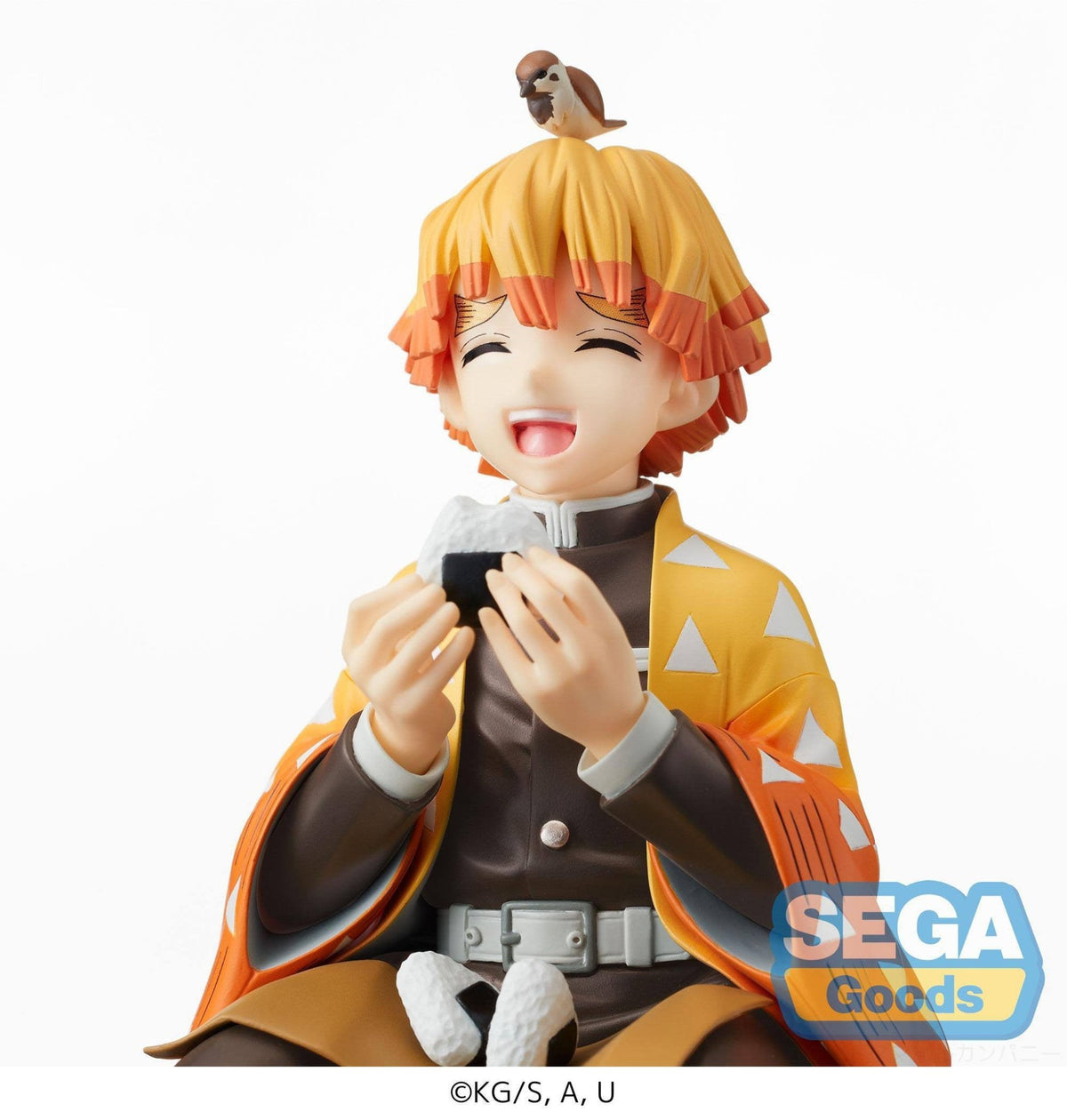 Demon Slayer: Kimetsu no Yaiba - Zenitsu Agatsuma - PM Perching Figur (SEGA)