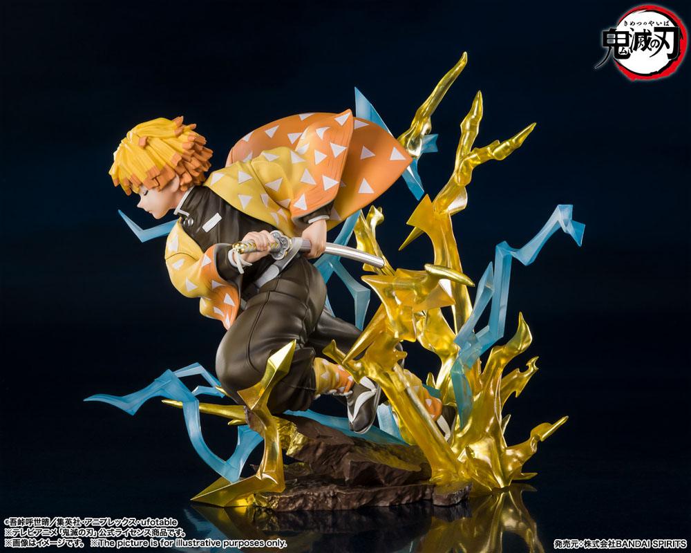 Demon Slayer Kimetsu no Yaiba - Zenitsu Agatsuma - Thunderclap and Flash FiguartsZero Figur (Bandai)