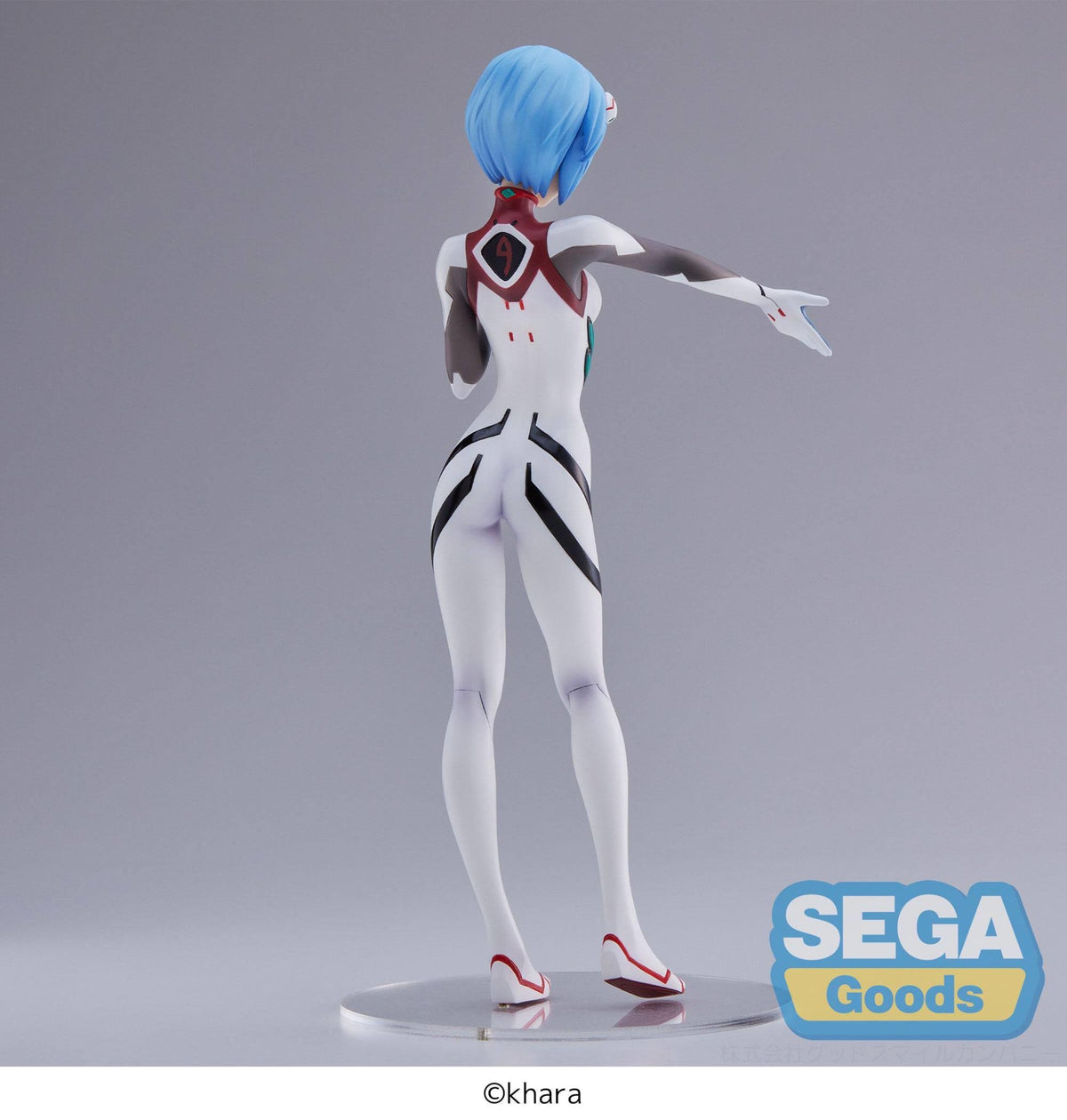 Evangelion : 3.0+1.0 Thrice Upon a Time - Rei Ayanami - (Tentative Name) Hand Over Momentary White SPM figurine (SEGA)