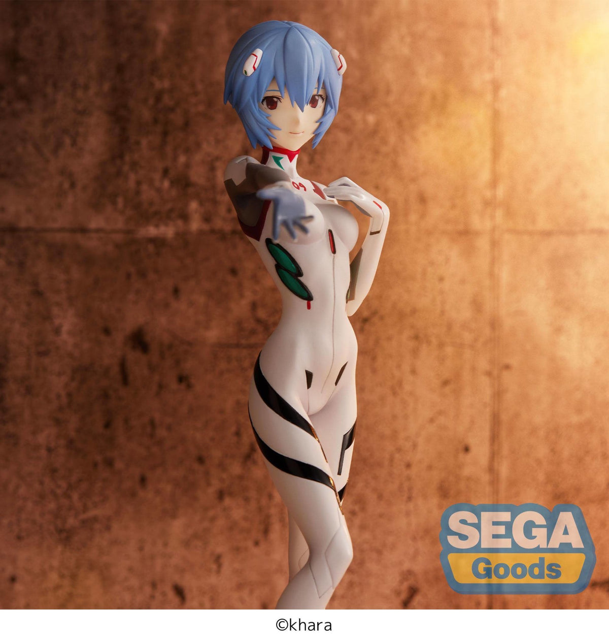 Evangelion: 3.0+1.0 Thrice Upon a Time - Rei Ayanami - (Voorlopige naam) Hand Over Momentary White SPM Figuur (SEGA)