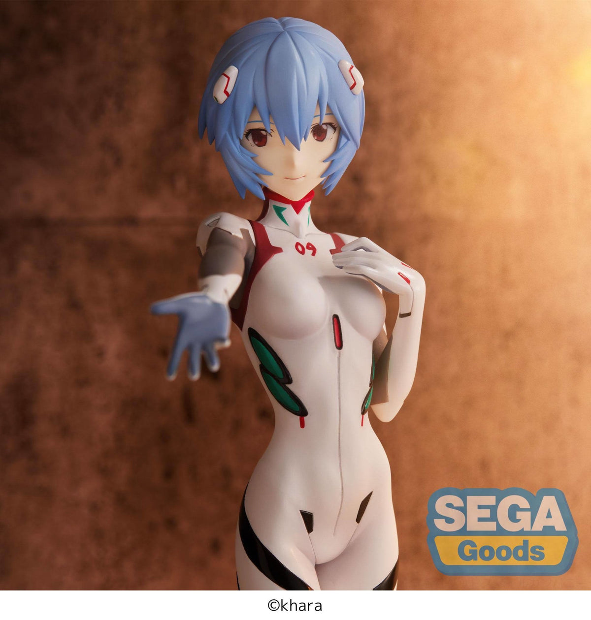 Evangelion: 3.0+1.0 Thrice Upon a Time - Rei Ayanami - (Voorlopige naam) Hand Over Momentary White SPM Figuur (SEGA)