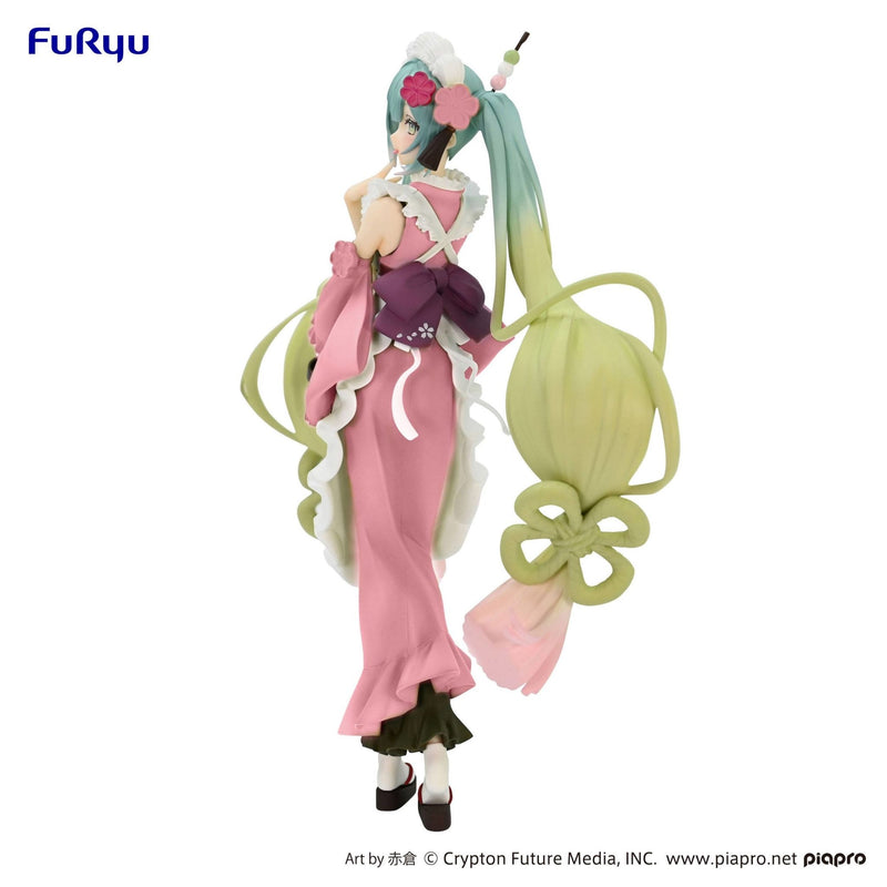 Hatsune Miku - Exceed Creative Figur - Matcha Green Tea Parfait Another Color Ver. (Furyu) | fictionary world