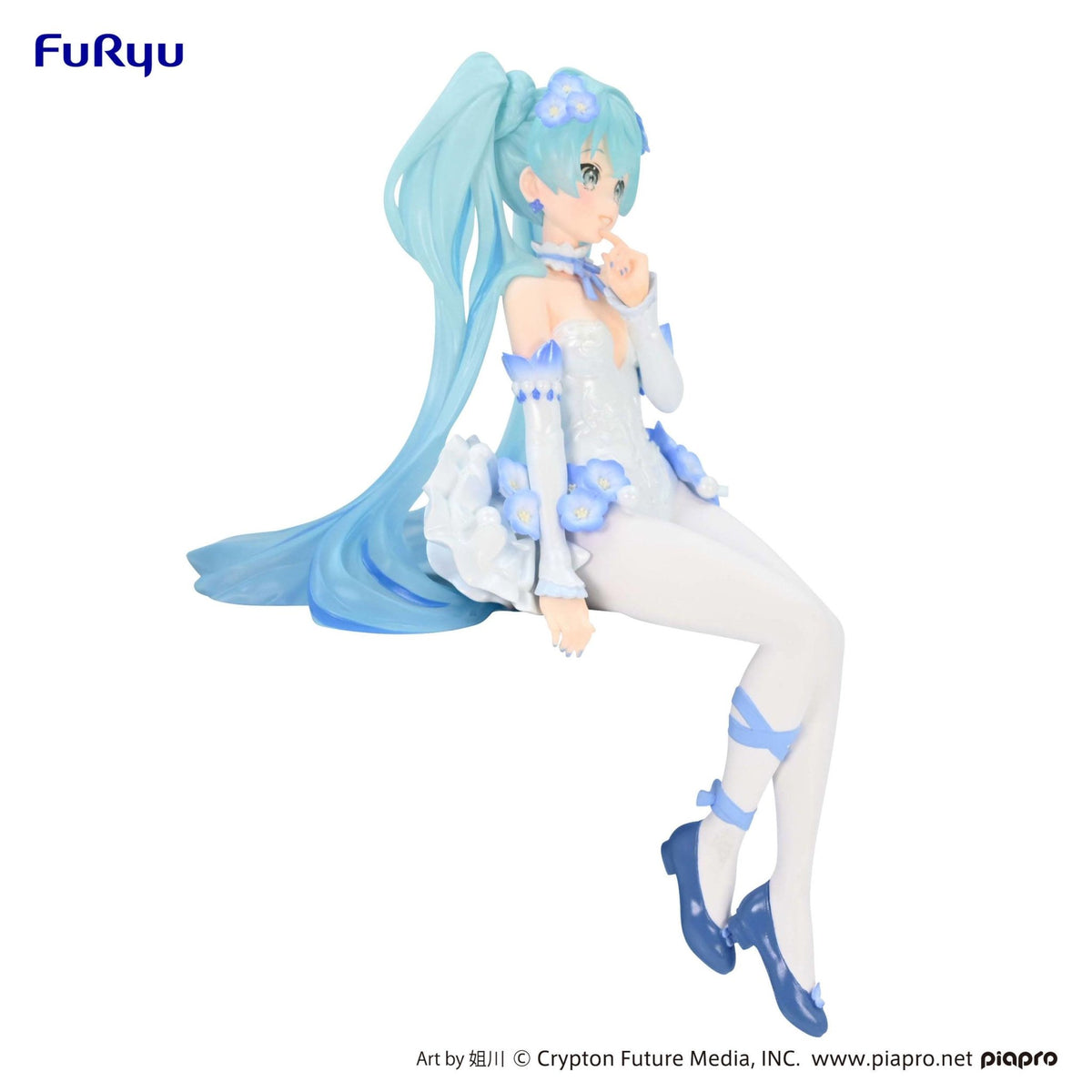 Hatsune Miku - Vocaloid Flower Fairy Nemophila - Noodle Stopper Figure (FuryU)