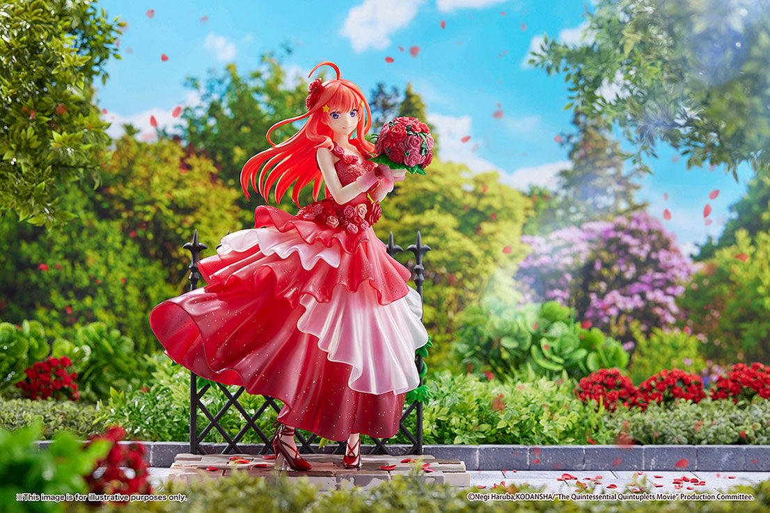 The Quintessential Quintuplets The Movie - Itsuki Nakano - Floral Dress Figur 1/7 (eStream)