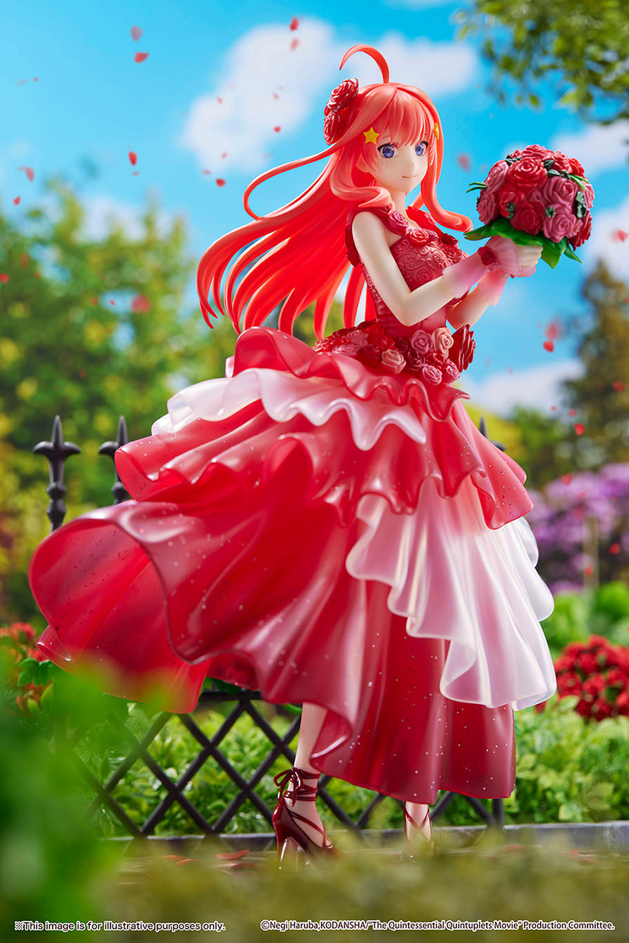 The Quintessential Quintuplets The Movie - Itsuki Nakano - Floral Dress Figure 1/7 (eStream)