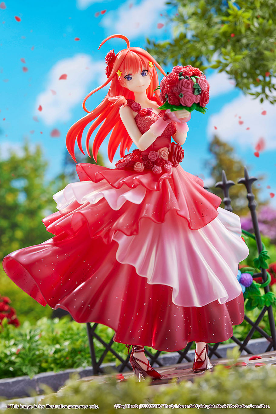 The Quintessential Quintuplets The Movie - Itsuki Nakano - Floral Dress Figure 1/7 (eStream)