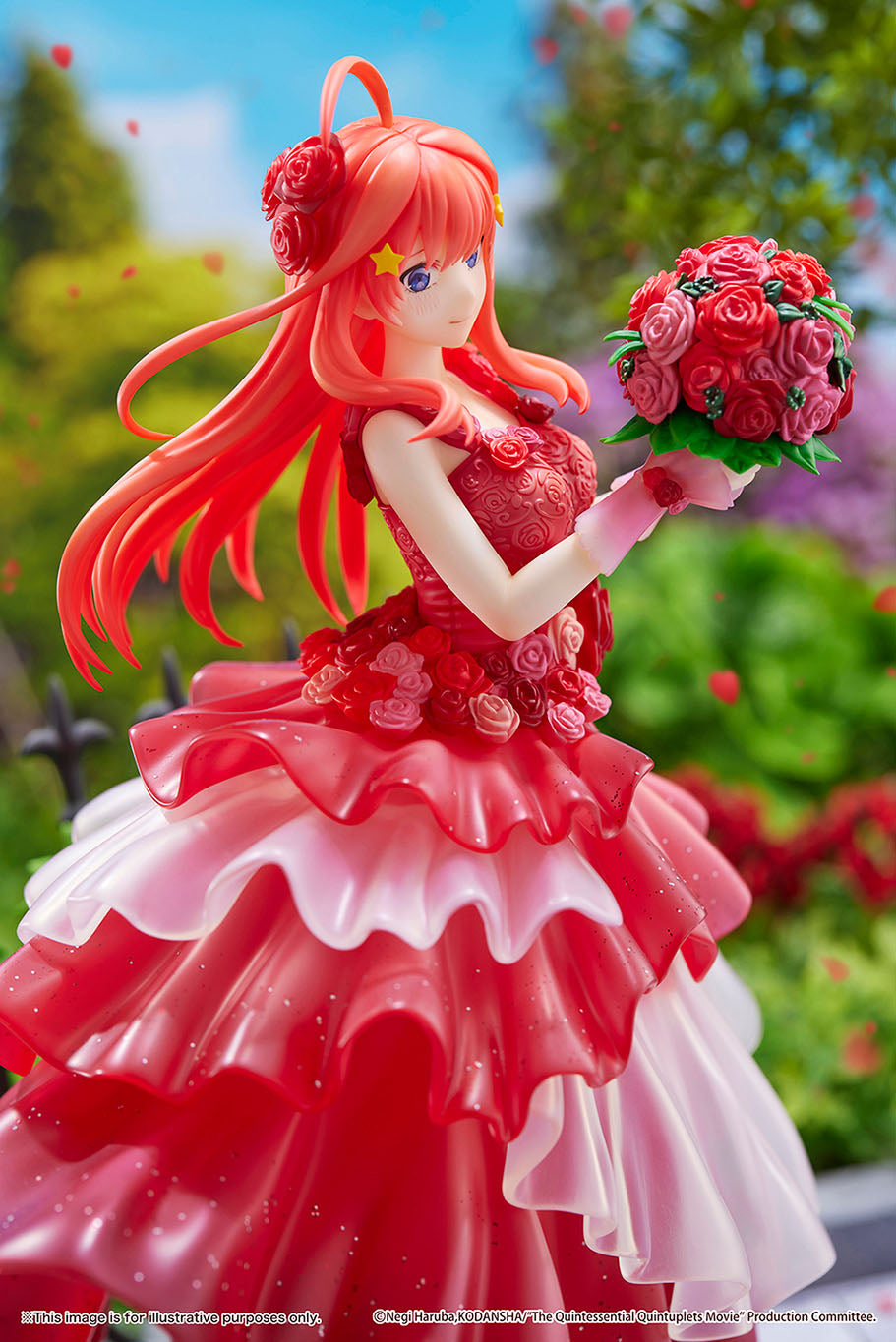 The Quintessential Quintuplets The Movie - Itsuki Nakano - Floral Dress Figure 1/7 (eStream)