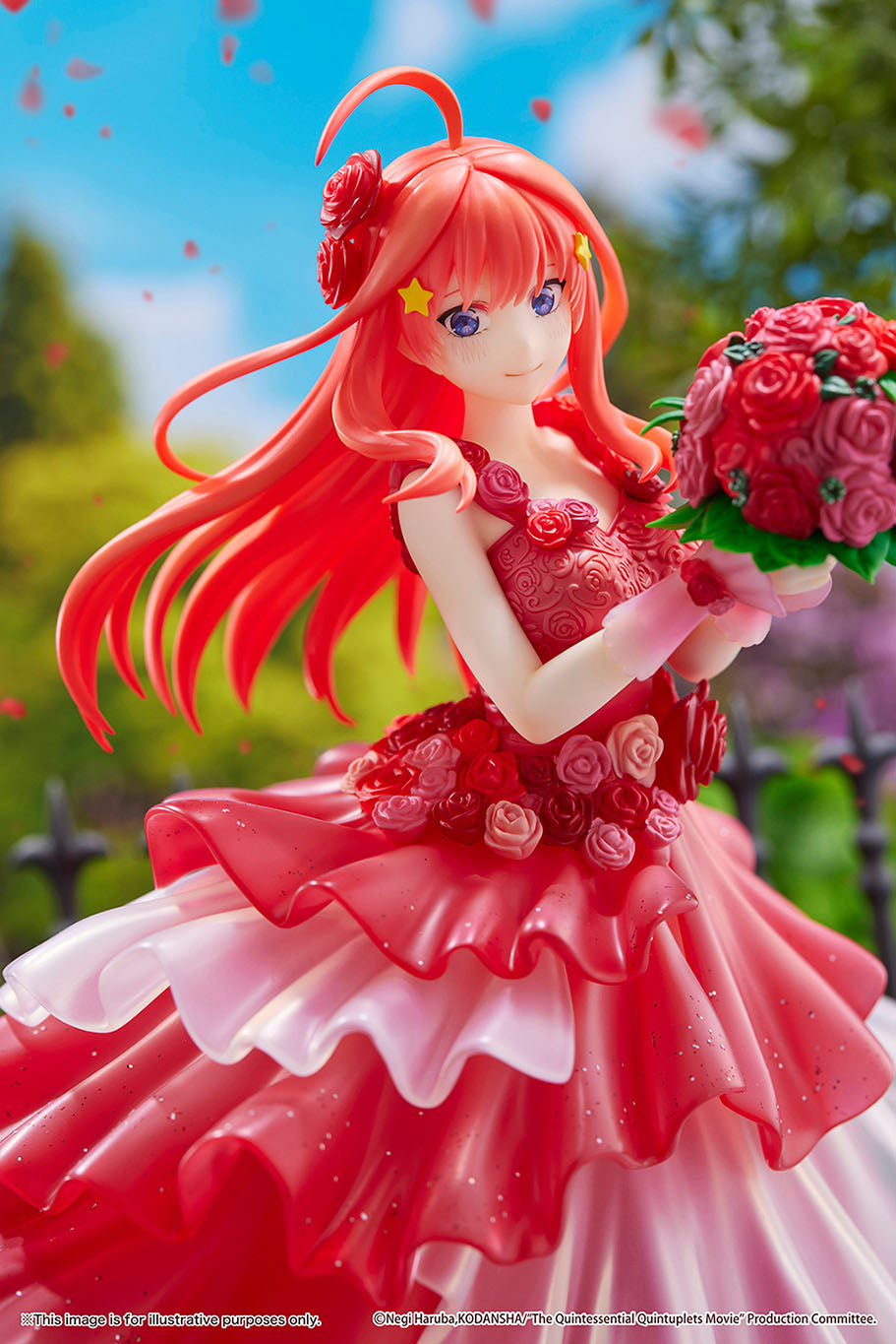 The Quintessential Quintuplets The Movie - Itsuki Nakano - Floral Dress Figure 1/7 (eStream)