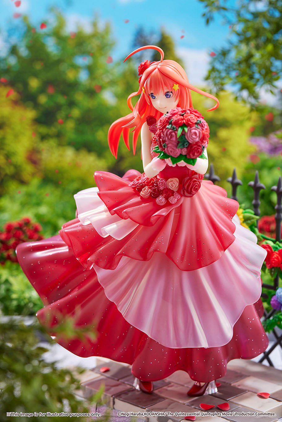 The Quintessential Quintuplets The Movie - Itsuki Nakano - Floral Dress Figure 1/7 (eStream)