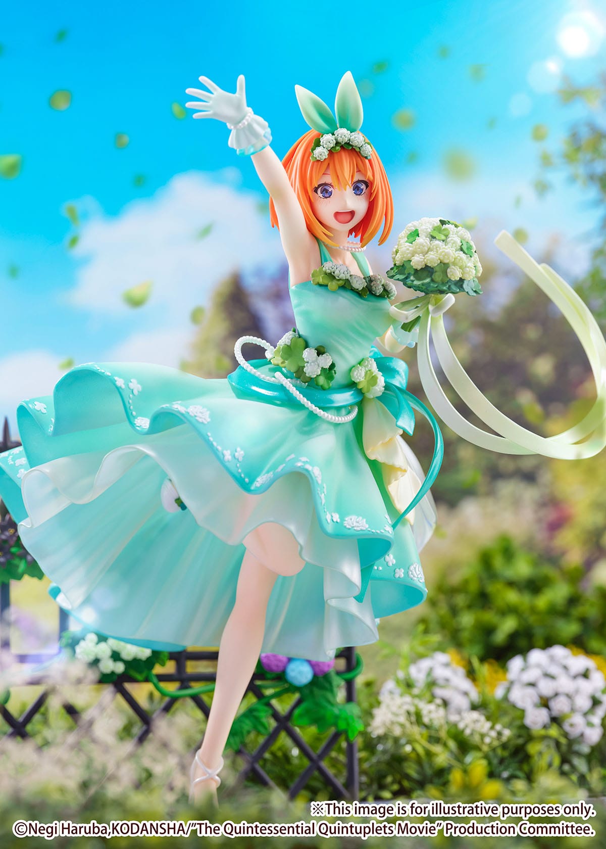 The Quintessential Quintuplets The Movie - Yotsuba Nakano - Robe florale figurine 1/7 (eStream)