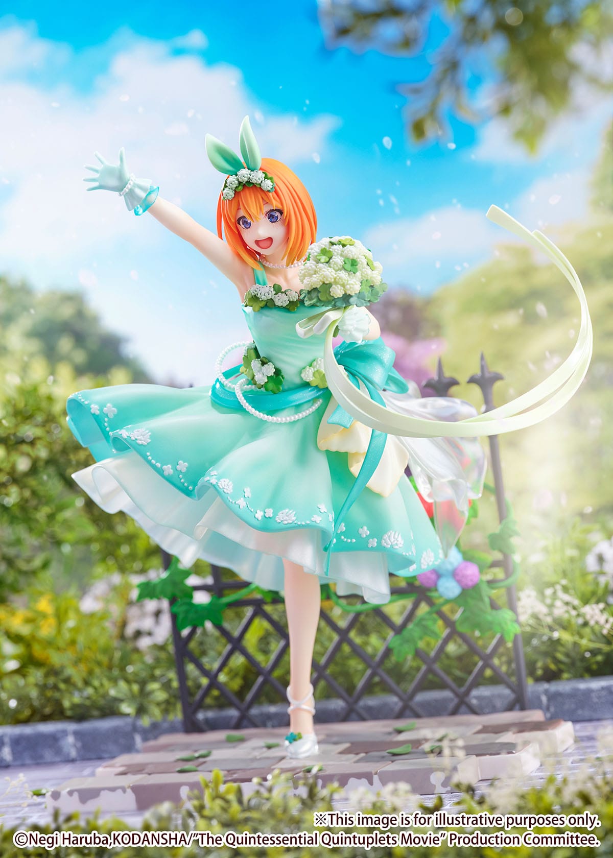 The Quintessential Quintuplets The Movie - Yotsuba Nakano - Bloemenjurk Figuur 1/7 (eStream)