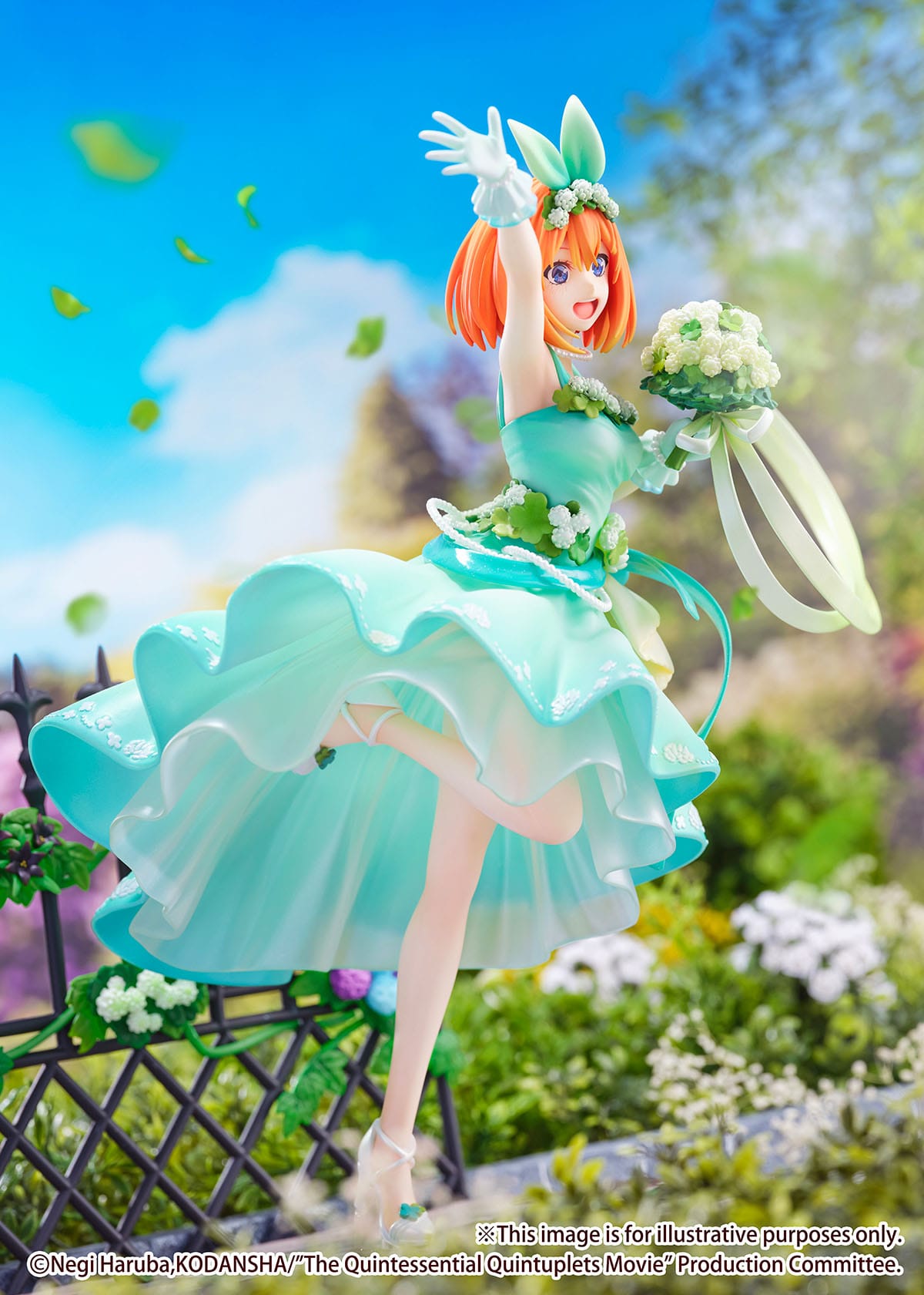 The Quintessential Quintuplets The Movie - Yotsuba Nakano - Floral Dress Figure 1/7 (eStream)