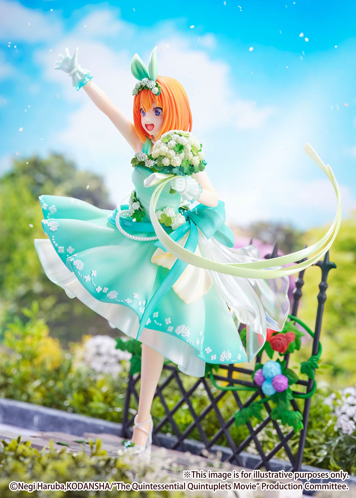 The Quintessential Quintuplets The Movie - Yotsuba Nakano - Floral Dress Figure 1/7 (eStream)