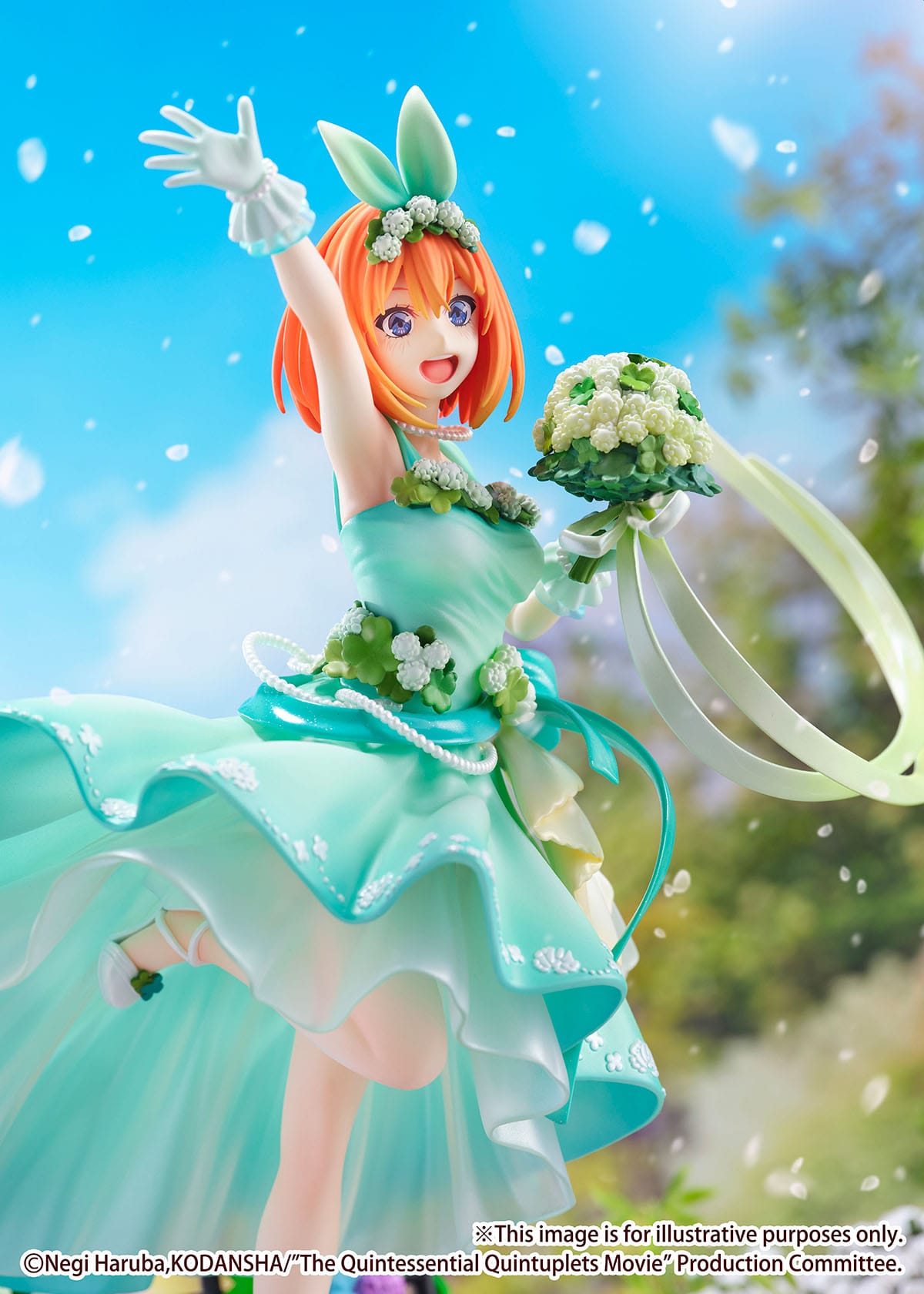 The Quintessential Quintuplets The Movie - Yotsuba Nakano - Floral Dress Figure 1/7 (eStream)