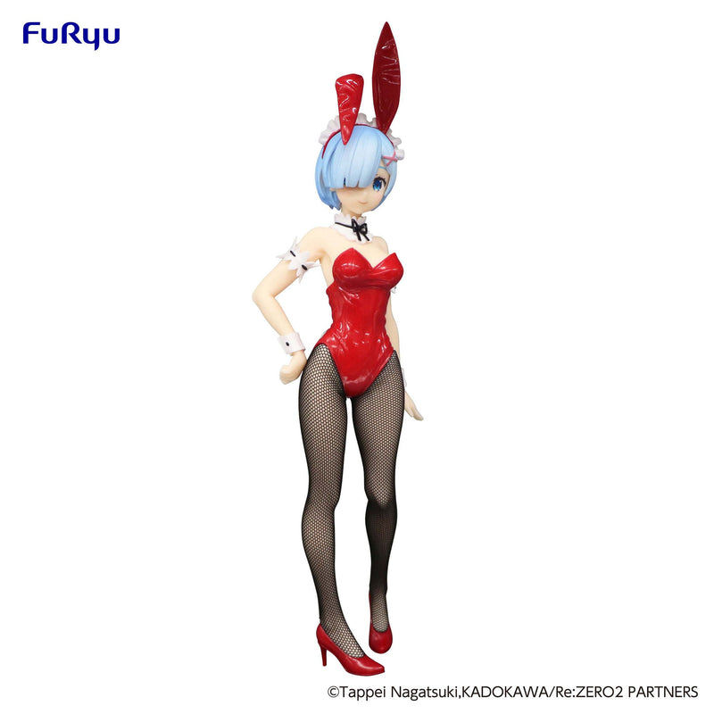 Re:Zero - Rem - BiCute Bunnies Figur Red Color Ver. (Furyu)