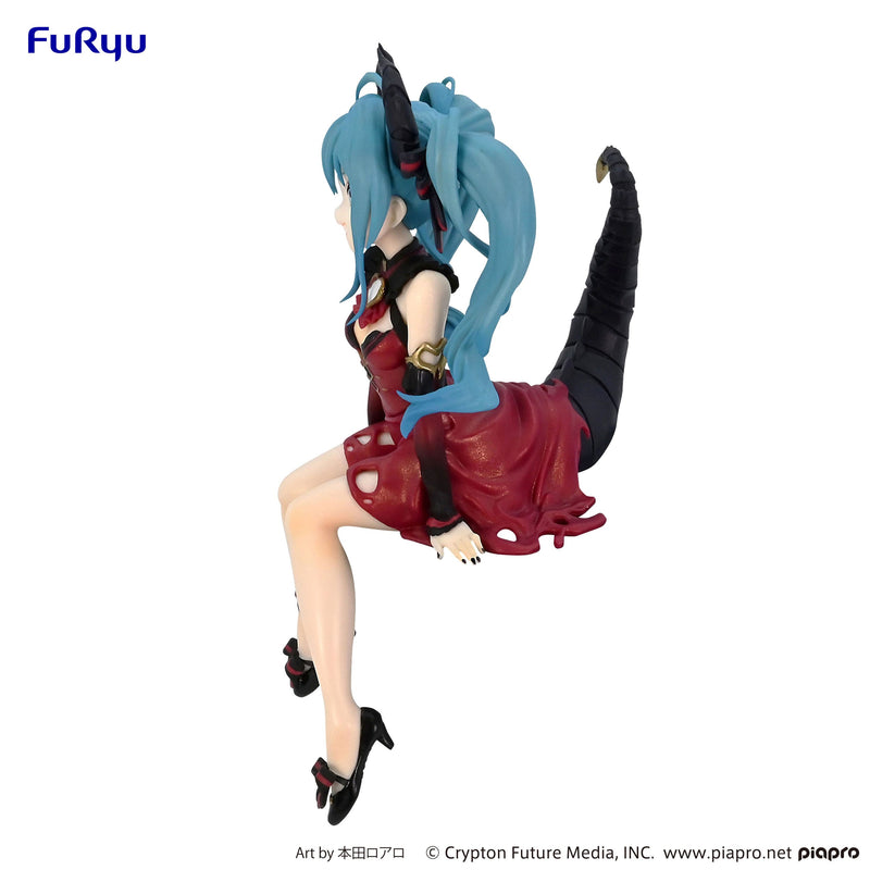 Hatsune Miku - Villain Red Color Ver. - Noodle Stopper Figure (Furyu)