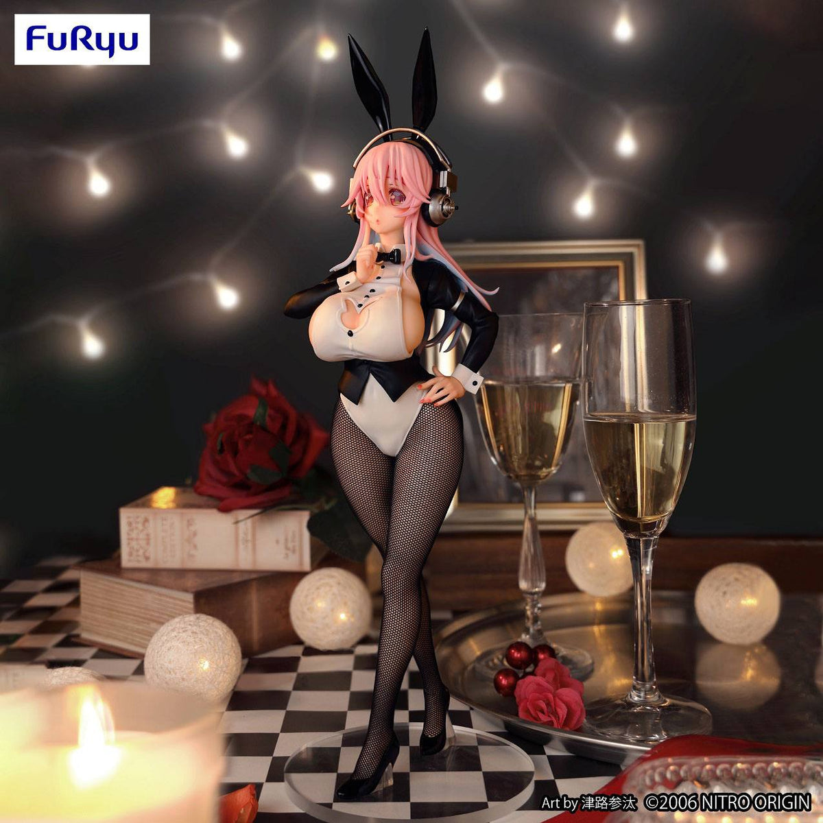 Super Sonico - BiCute Bunnies Figure Newly Drawn Costume Ver. (Furyu)