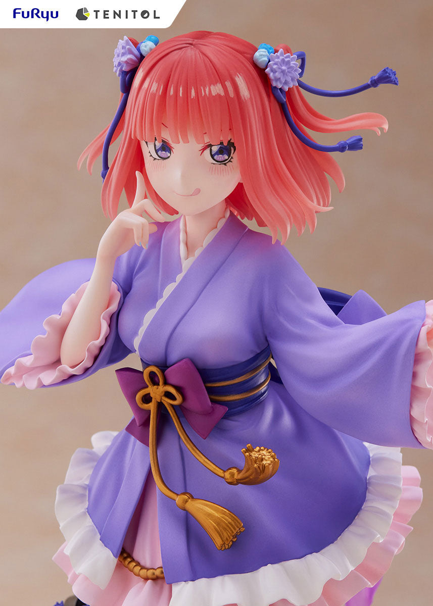 The Quintessential Quintuplets The Movie - Nino Nakano - Miniskirt Yukata Tenitol Figuur (Furyu)