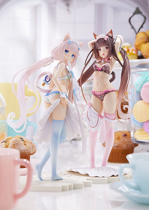 Nekopara - Vanilla - Lovely Sweets Tijd Figuur 1/7 (Plum)