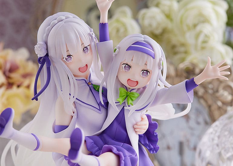 Re:Zero Starting Life in Another World from Zero - Emilia & Childhood Emilia - S-Fire figurine 1/7 (SEGA)