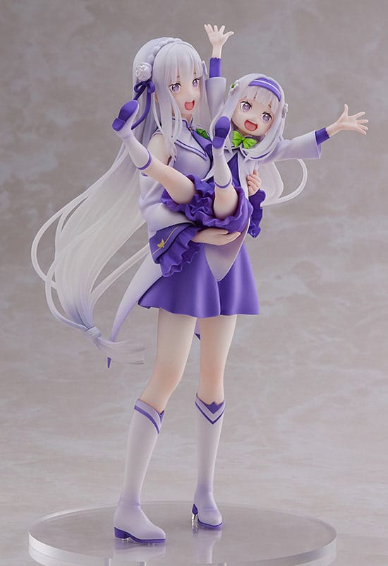 Re:Zero Start Life in Another World from Zero - Emilia & Childhood Emilia - S-Fire Figuur 1/7 (SEGA)