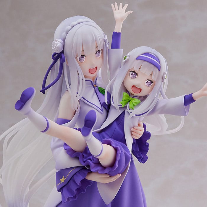 Re:Zero Starting Life in Another World from Zero - Emilia & Childhood Emilia - S-Fire figurine 1/7 (SEGA)