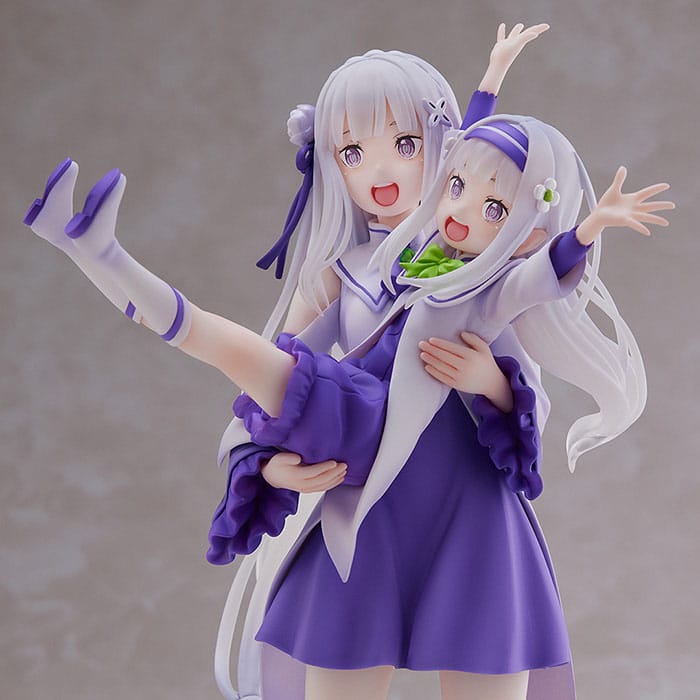 Re:Zero Starting Life in Another World from Zero - Emilia & Childhood Emilia - S-Fire Figur 1/7 (SEGA)