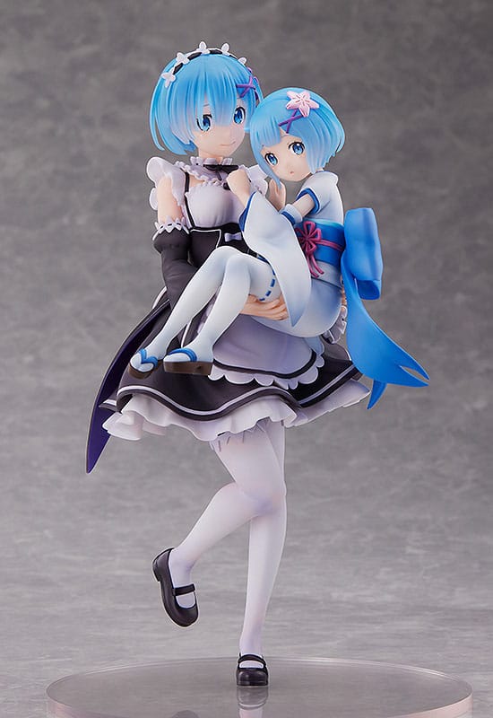 Re:Zero Starting Life in Another World from Zero - Rem & Childhood Rem - S-Fire figure 1/7 (SEGA)