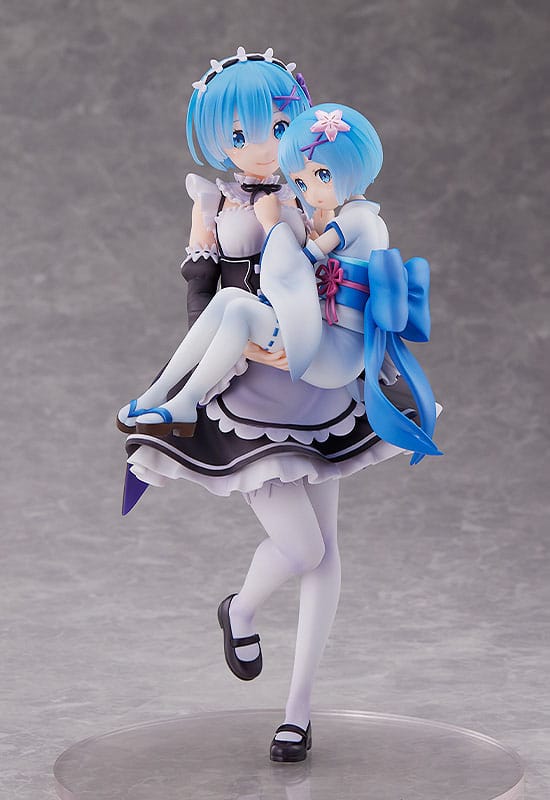 Re:Zero Starting Life in Another World from Zero - Rem & Childhood Rem - S-Fire figure 1/7 (SEGA)