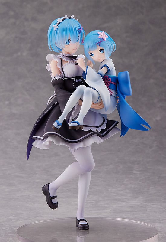 Re:Zero Starting Life in Another World from Zero - Rem & Childhood Rem - S-Fire figure 1/7 (SEGA)